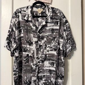 Panama Jack dirtbike motorcycle Hawaiian shirt